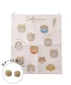 豆まきタペストリーのイメージ