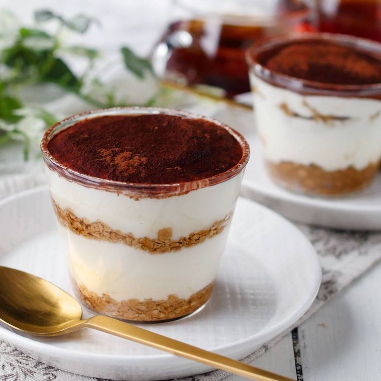 ティラミスが置かれている