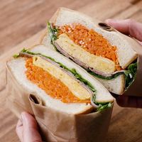 【作り方】サンドイッチの包み方