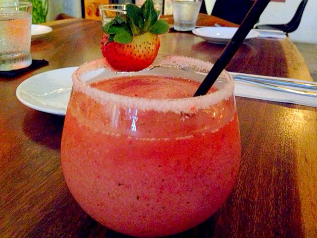 冷凍ストロベリーマルガリータのレシピ