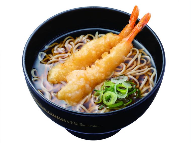 えびの天ぷらそば