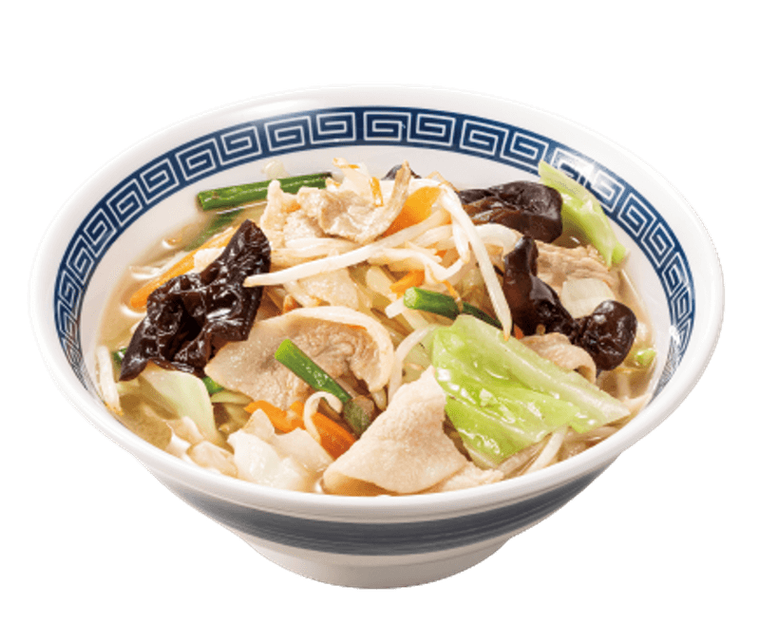 山田うどんの野菜たっぷり タンメンのイメージ