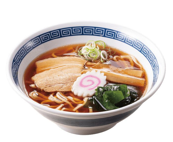 山田うどんの昔ながらの しょうゆラーメン