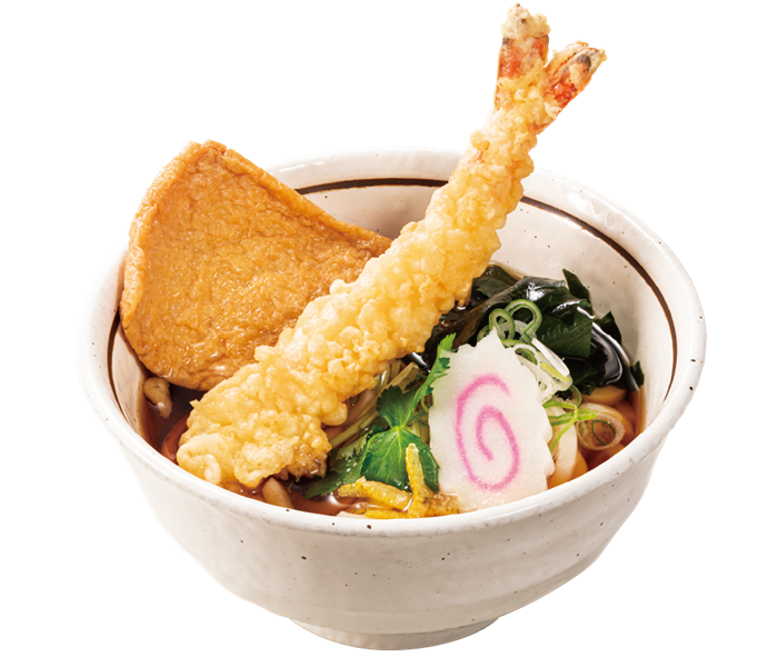 山田うどんの特製大えび天うどんそばのイメージ