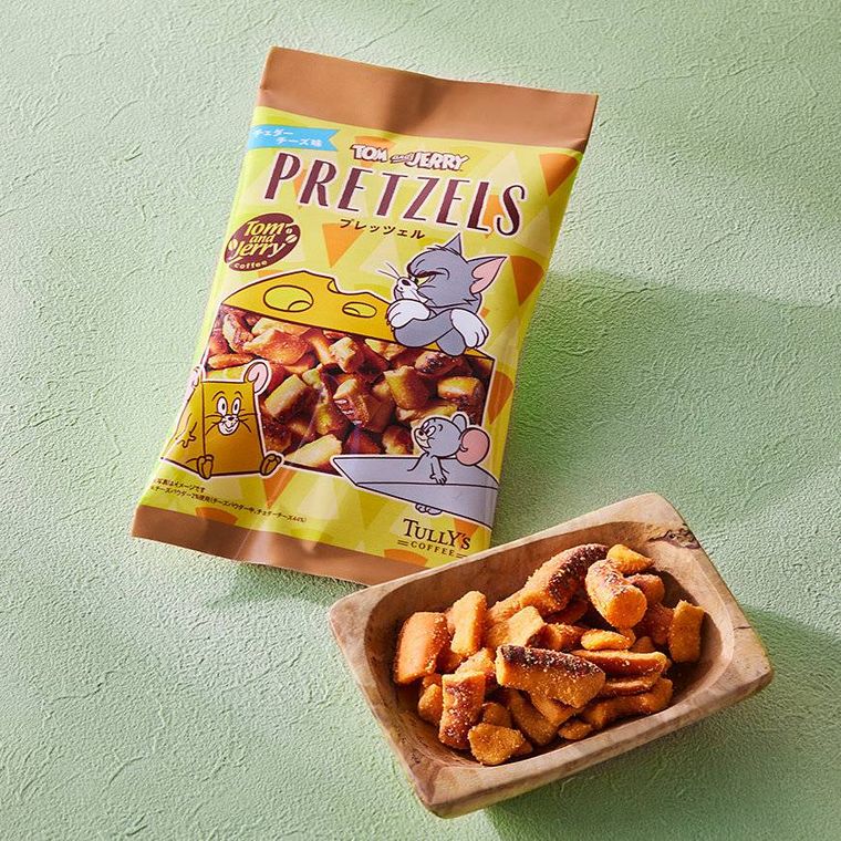 トムとジェリー プレッツェル チェダーチーズのイメージ