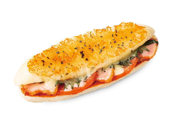 パニーニ 燻しベーコンとトマト