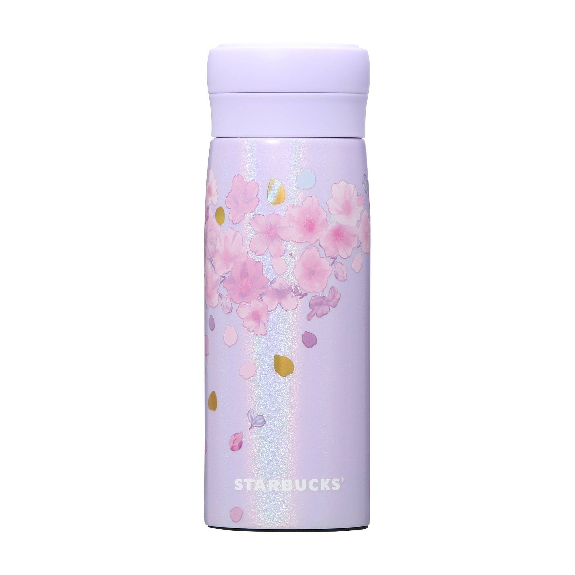 スターバックス 2023 桜 ハンディーステンレスボトルパープル 500ml 