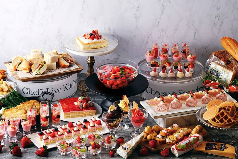 ウィンターストロベリーチーズデザートブッフェのイメージ