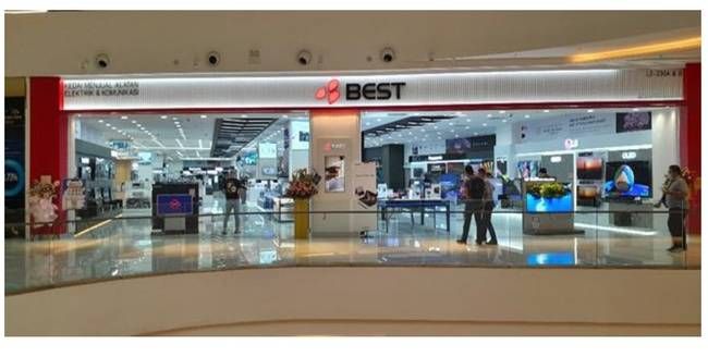 ベスト電器の店構え