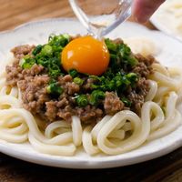 【作り方】肉味噌うどん