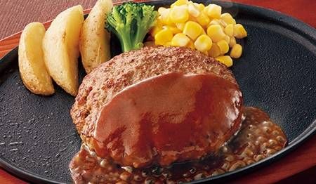 ジョイフルのチーズインハンバーグのイメージ