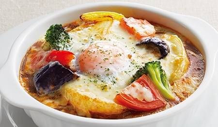ジョイフルのごろごろ野菜のチーズカレードリアのイメージ