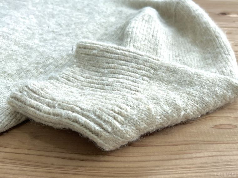 毛玉がついたセーター