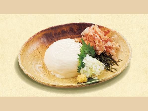 皿に盛られたおぼろ豆富