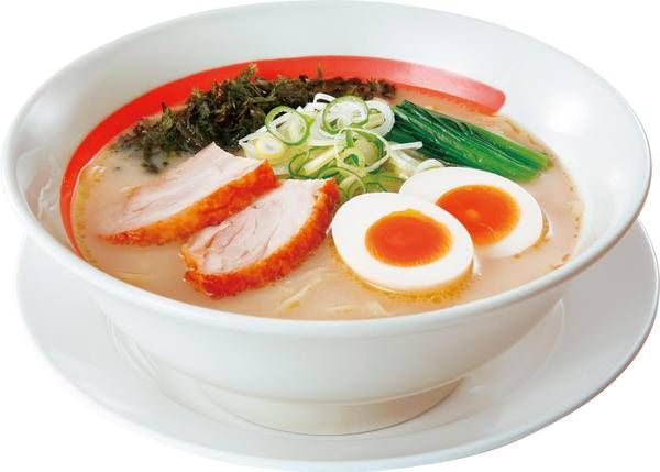 クリーミー濃厚鶏白湯らーめんが置かれている