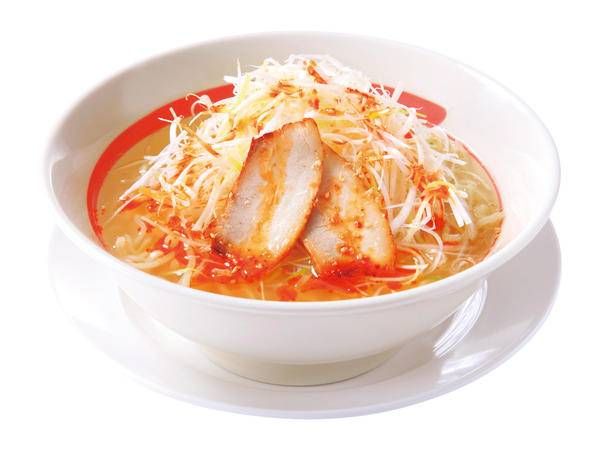 塩ねぎらーめんが置かれている