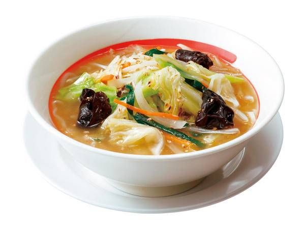 塩野菜たんめんが置かれている