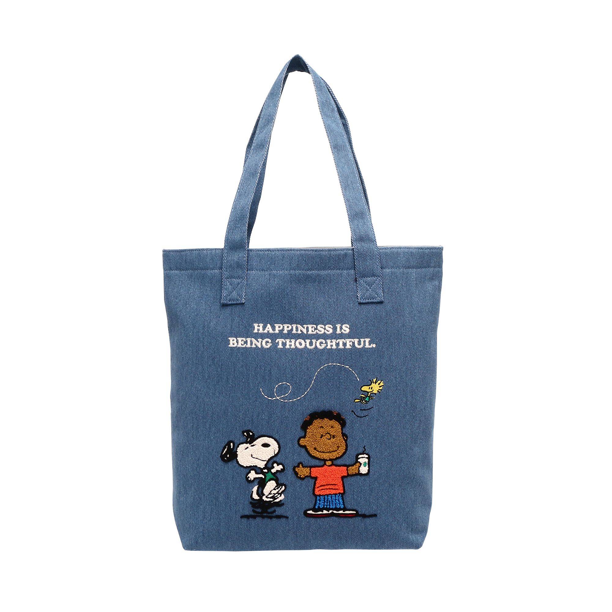 スターバックス PEANUTS スヌーピー コラボ トートバッグ - トートバッグ