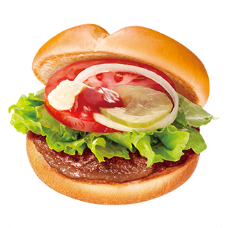 トマトレタスバーガー