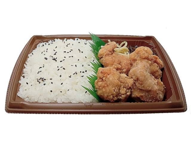 唐揚げが入ったお弁当