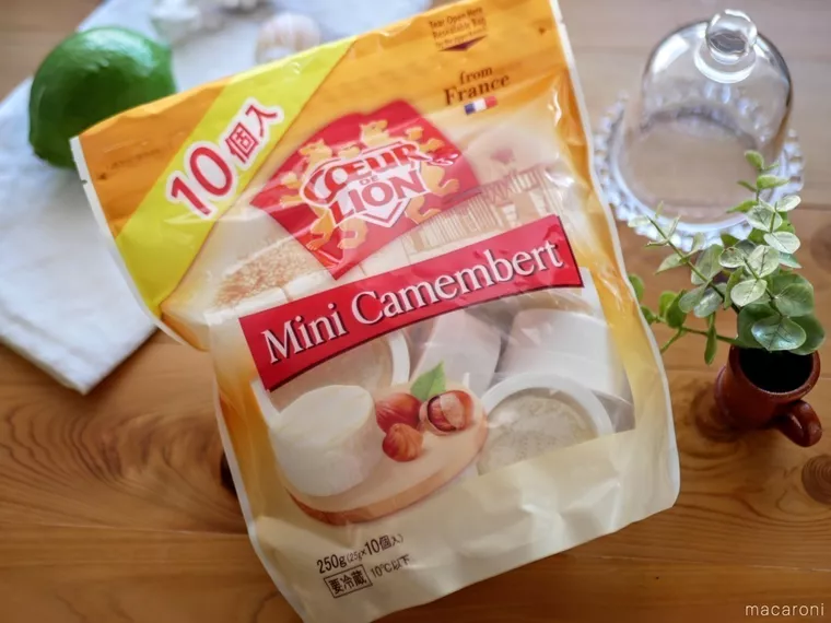 カマンベールのパッケージ