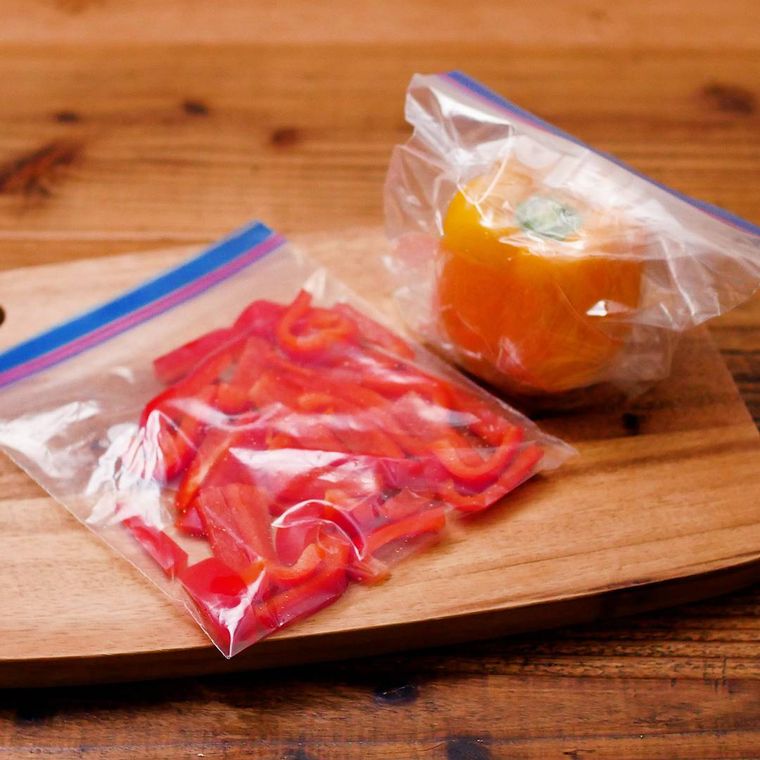 袋に入っている野菜