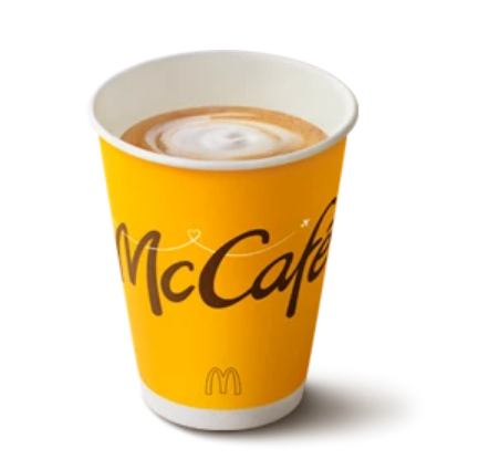 マクドナルドのカフェラテ