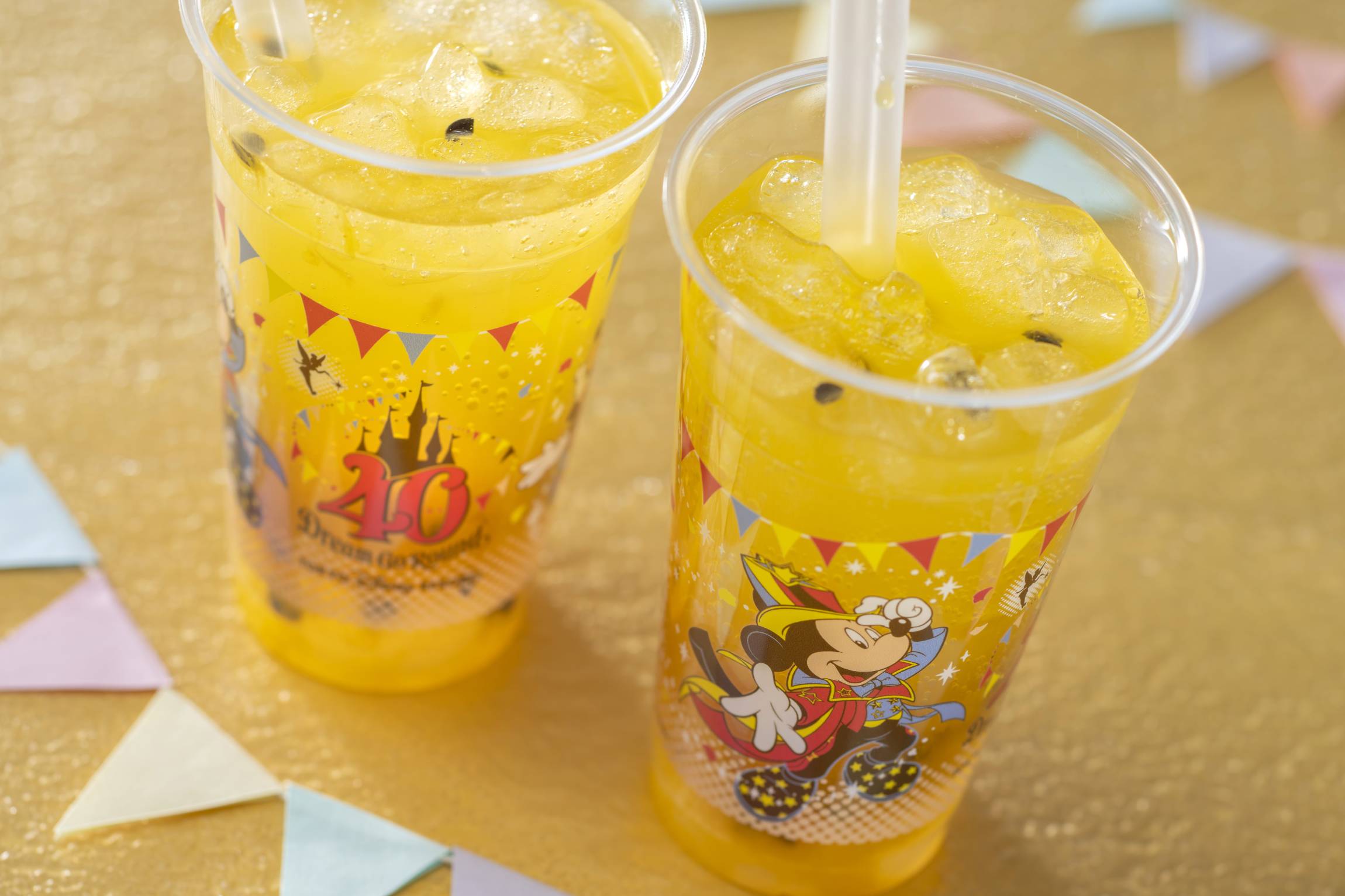 ドリンク　Disney 東京ディズニーリゾート®「40周年限定ドリンク」16選！今しか飲めない