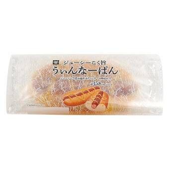 ジューシーこく旨うぃんなーぱんが置かれている