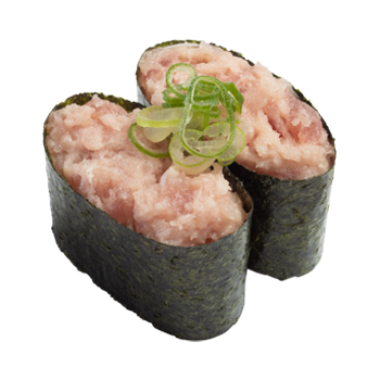 ねぎとろがのった軍艦巻き