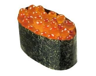 大粒のいくらがのった軍艦巻き