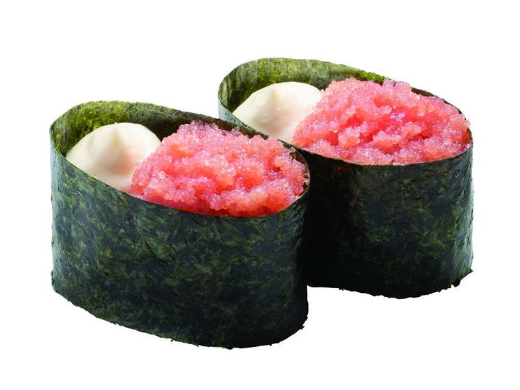 たらことマヨネーズがのった軍艦巻