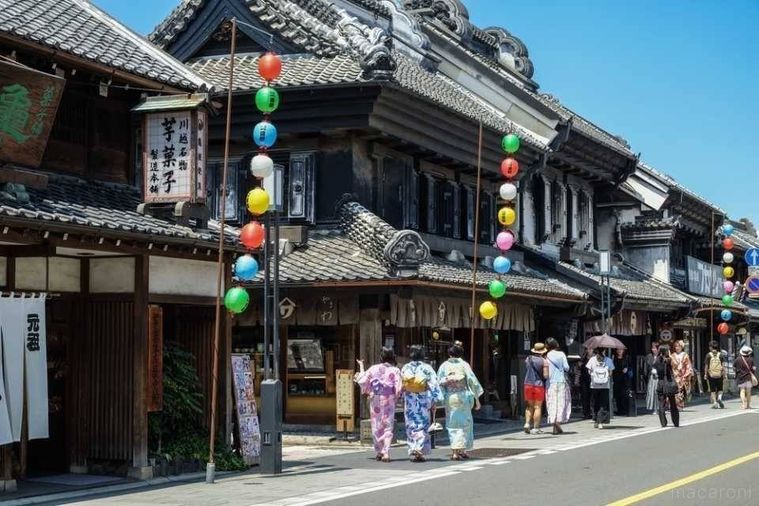 川越の街並み