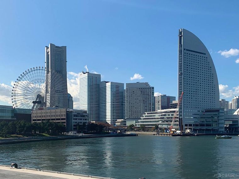 横浜の街並み