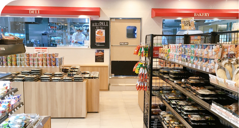 リーベンハウスの店内