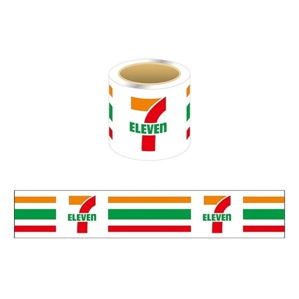 養生テープ セブンイレブン 三色ラインのイメージ