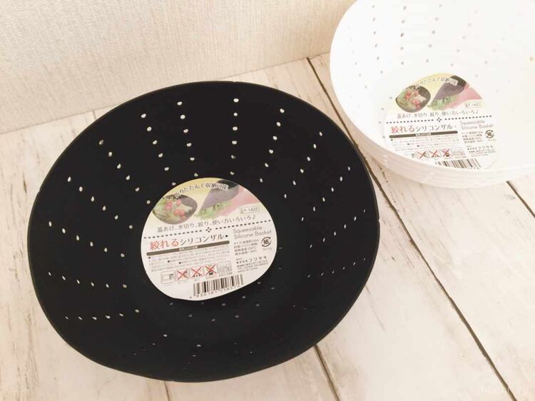 セリアの絞れるシリコンザル2種類