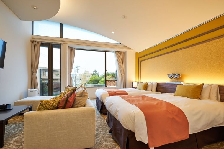 WeBase 鎌倉のデラックスツインルーム