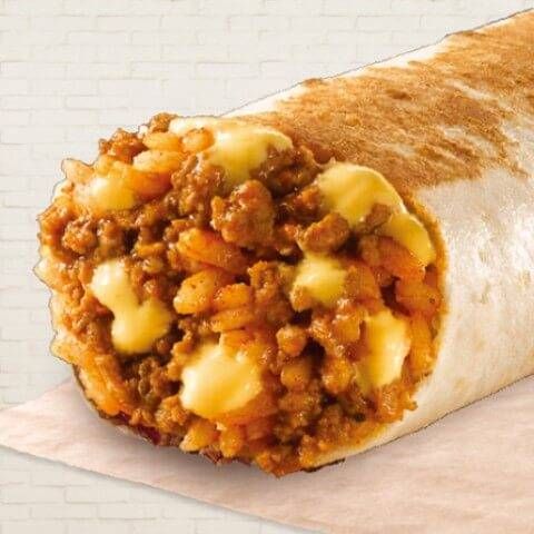 チージービーフ ブリトー