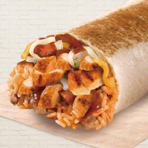 チキン ブリトー