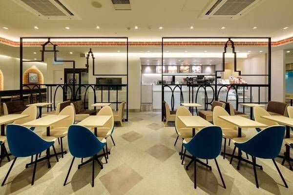 ドトールコーヒーの店内の様子