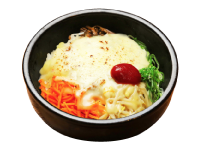 とろりチーズの石焼ビビンバ