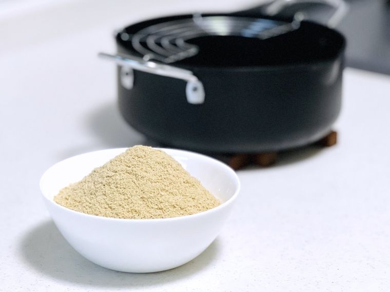 使用済みの油と米ぬか