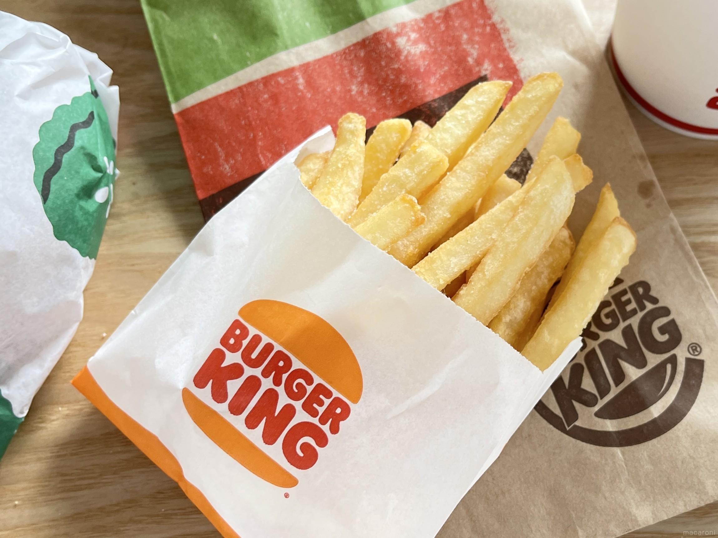 ハンバーガーとフライドポテト マクドナルド ハンバーガーとフライドポテト のキーホルダータイプ