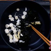 【作り方】わかめのごま油炒め