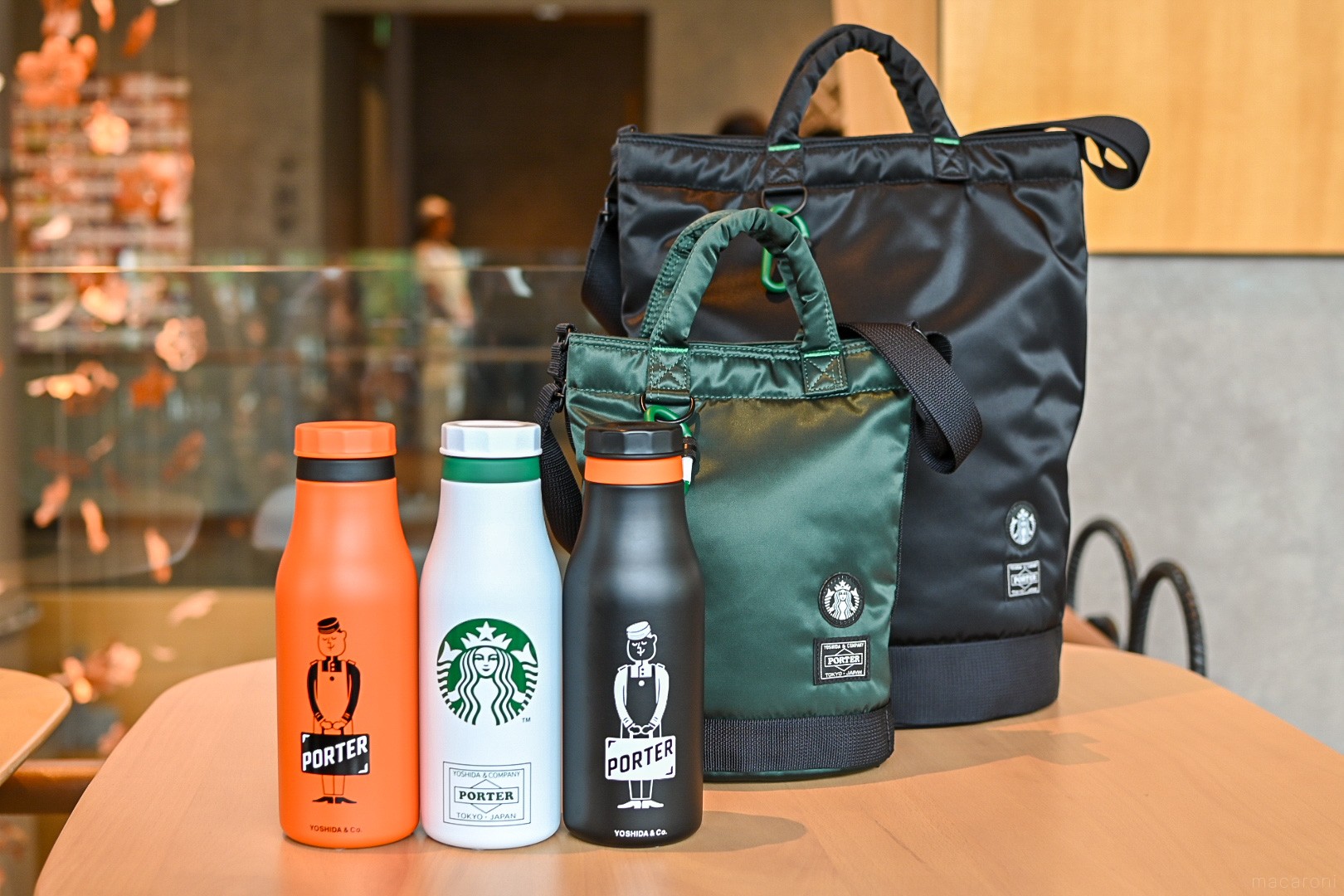 Sサイズ PORTER x バッグ STARBUCKS コーヒービーンシェイプ - 通販