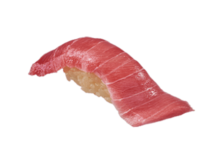 中とろがのった寿司