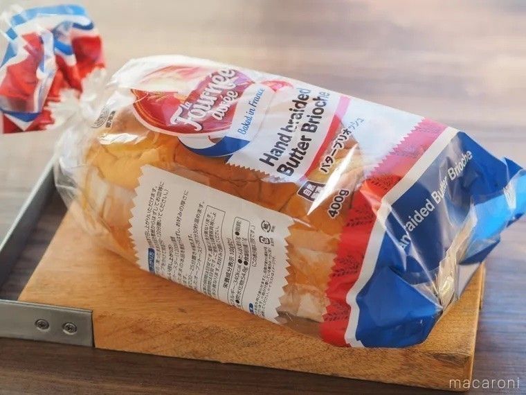 業務スーパーバターブリオッシュのパッケージ