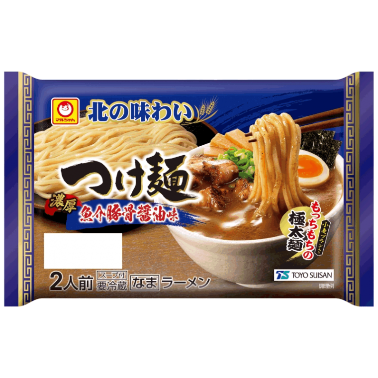 北の味わい つけ麺 濃厚魚介豚骨醤油味