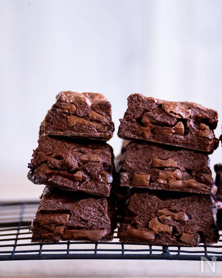 チョコスコーンが積み重なっている様子